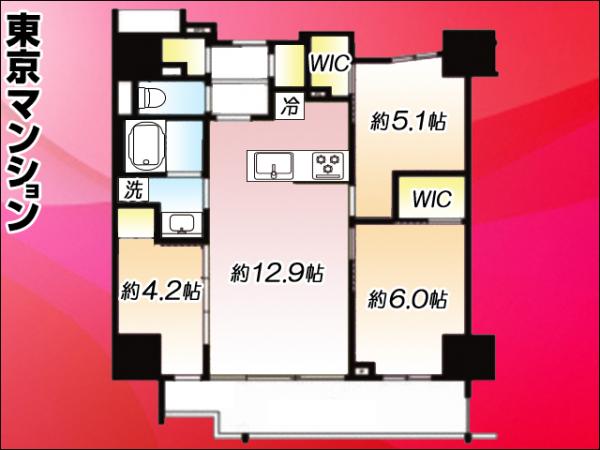 中古マンション 北区王子２丁目26-10 JR京浜東北線王子駅 8,200万円