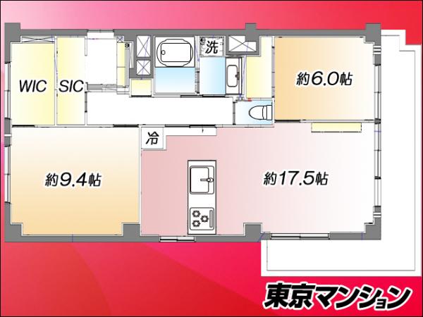 コープ高輪 間取り図