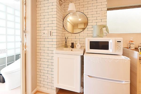 北大塚ハイム 洗面化粧台