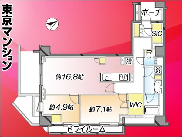 中古マンション 港区南青山７丁目1-21 銀座線表参道駅 2億1,800万円