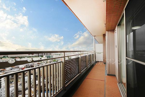 ビューネタワー平井 バルコニー