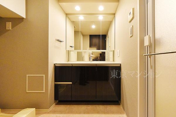 シティタワー銀座東 洗面化粧台