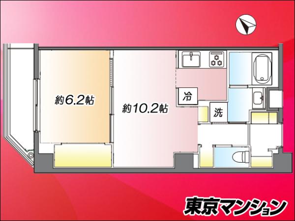 中古マンション 荒川区東日暮里６丁目51-10 京成本線日暮里駅 6,000万円