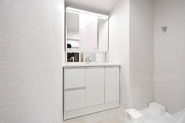 南青ハイツ 洗面化粧台