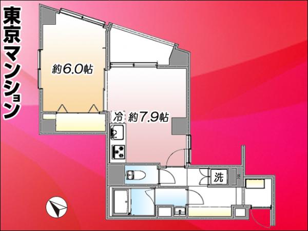ＧＳハイム巣鴨 間取り図
