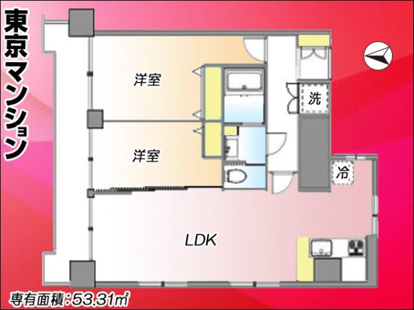 中古マンション 台東区台東４丁目 つくばエクスプレス新御徒町駅 7,390万円