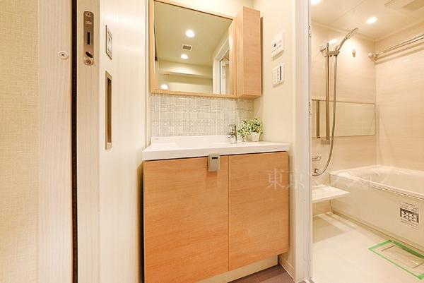 菱和パレス西麻布 洗面化粧台