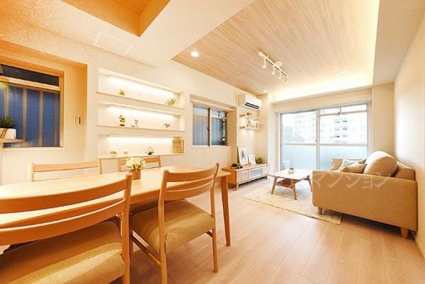 トーア南砂マンション リビング