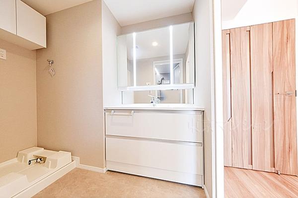 志村城山公園ハイデンス 洗面化粧台