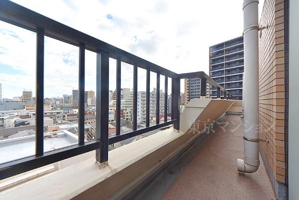 モナーク根岸 バルコニー