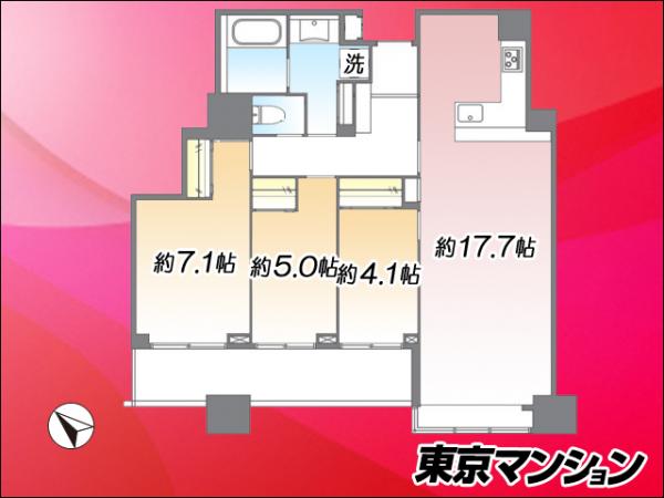 中古マンション 荒川区西日暮里２丁目 JR山手線日暮里駅 1億7,300万円