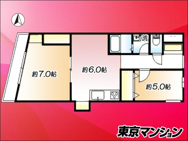 中古マンション 大田区蒲田４丁目 JR京浜東北線蒲田駅 2,980万円