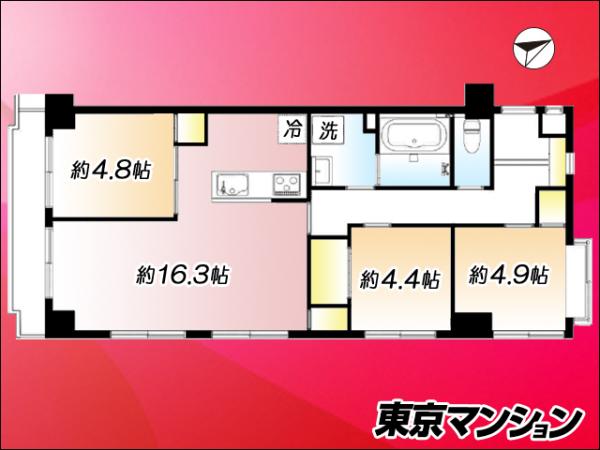 エンゼルハイム大森南 間取り図