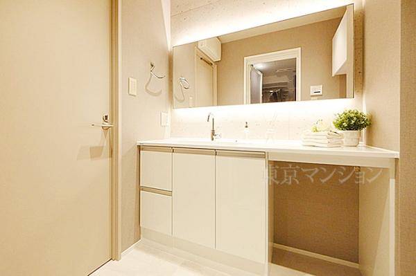 フリーディオ四谷三丁目 洗面化粧台