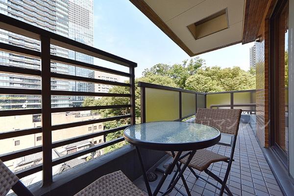 虎ノ門ガーデン バルコニー