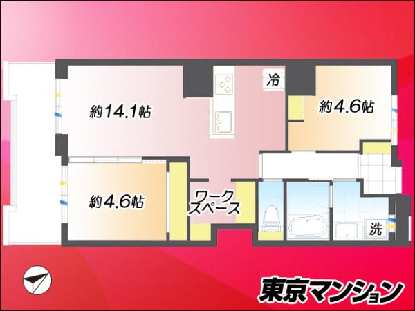 中古マンション 世田谷区成城３丁目19-3 小田急線成城学園前駅 4,298万円