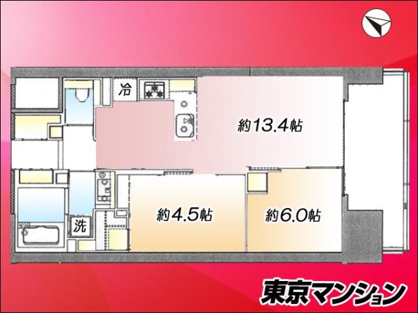 中古マンション 世田谷区上馬３丁目15-13 東急田園都市線駒沢大学駅 1億4,000万円