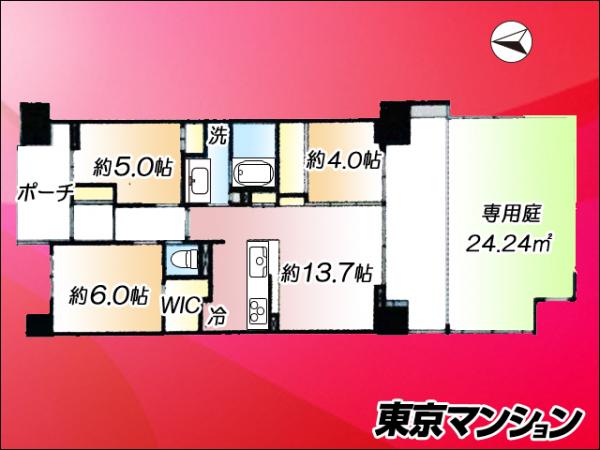 プラウドシティ大田六郷 間取り図