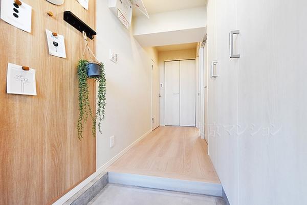 越中島三丁目ハイツ２号棟 玄関