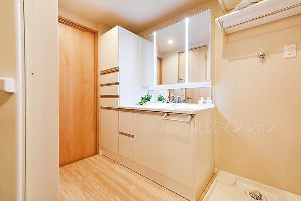 サンシティＪ棟 洗面化粧台