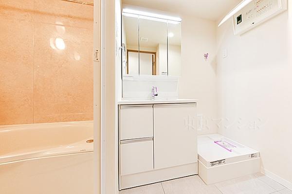 ライオンズマンション調布Ｄ棟 洗面化粧台