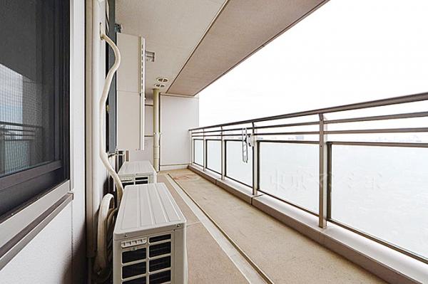 富久クロス　コンフォートタワー バルコニー