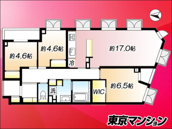 中古マンション 世田谷区駒沢５丁目 東急田園都市線駒沢大学駅 8,990万円