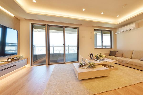 パークタワーグランスカイ リビング