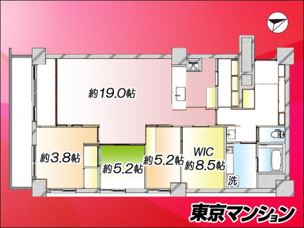 中古マンション 文京区大塚２丁目4-8 有楽町線護国寺駅 1億1,500万円