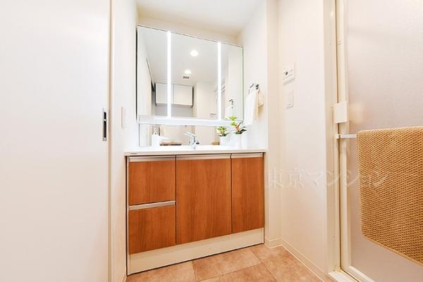 クレストフォルム田町ベイフロントスクエア 洗面化粧台