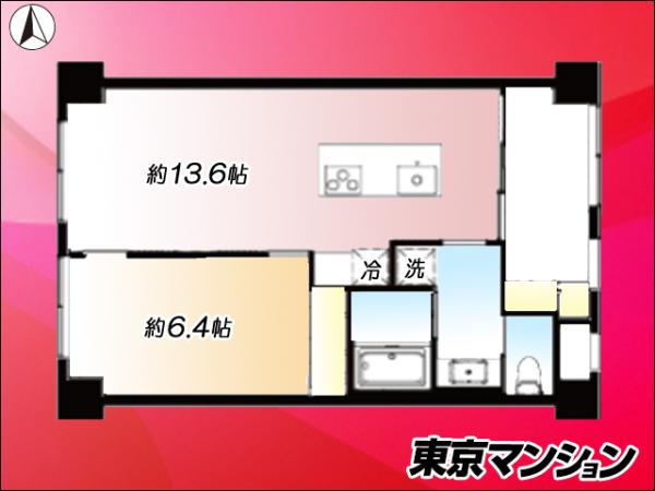 藤和シティコープ西蒲田１ 間取り図