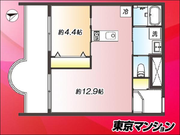 中古マンション 港区南麻布１丁目5-8 南北線麻布十番駅 5,980万円