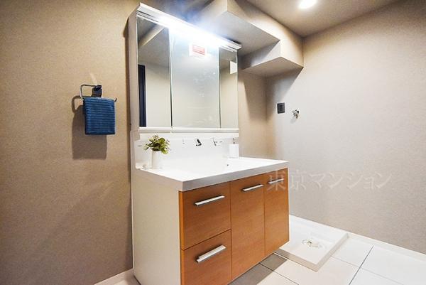 日興パレス恵比寿 洗面化粧台