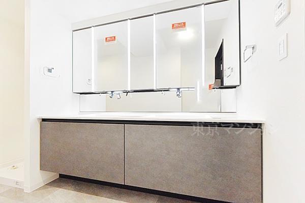 ザ・リバープレイスイーストタワー 洗面化粧台