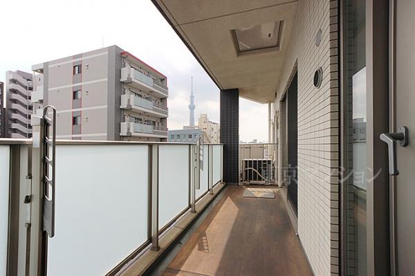 ルネ浅草ＥＡＳＴ バルコニー