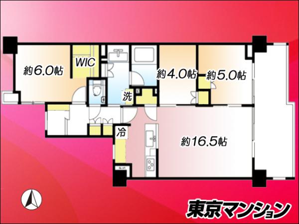 中古マンション 新宿区高田馬場４丁目29-27 JR山手線高田馬場駅 1億9,500万円
