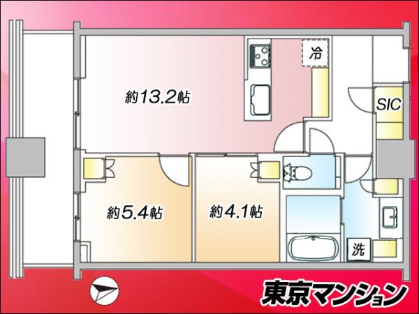 ＷＯＲＬＤ　ＴＯＷＥＲ　ＲＥＳＩＤＥＮＣＥ 間取り図