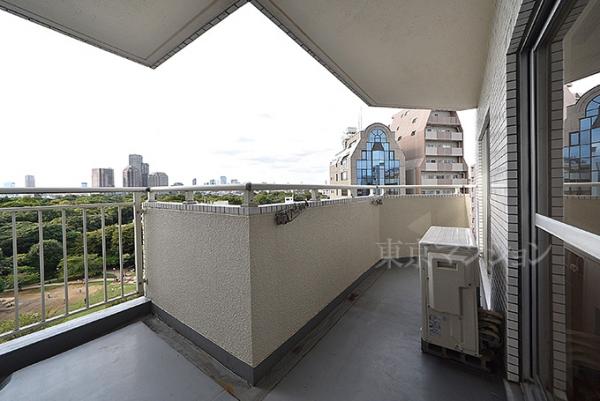 クレール白金台 バルコニー