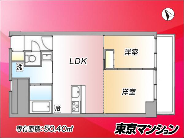 中古マンション 目黒区中目黒１丁目1-26 JR山手線恵比寿駅 7,500万円
