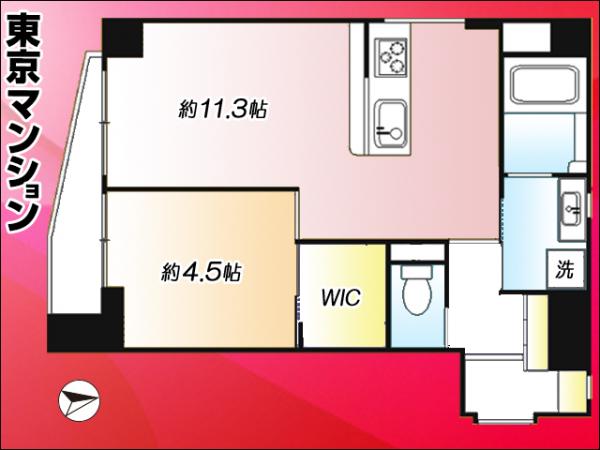 ワコーレルミエール三ノ輪 間取り図