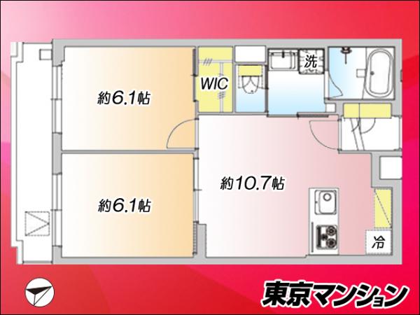 パレ豊玉 間取り図