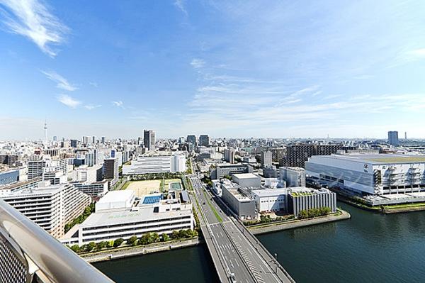 キャナルワーフタワーズイースト 眺望