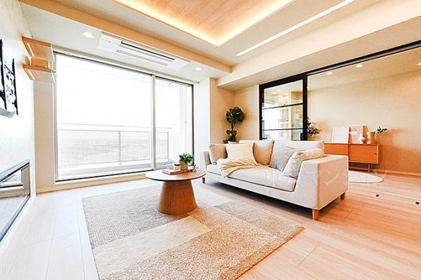 キャナルワーフタワーズイースト リビング