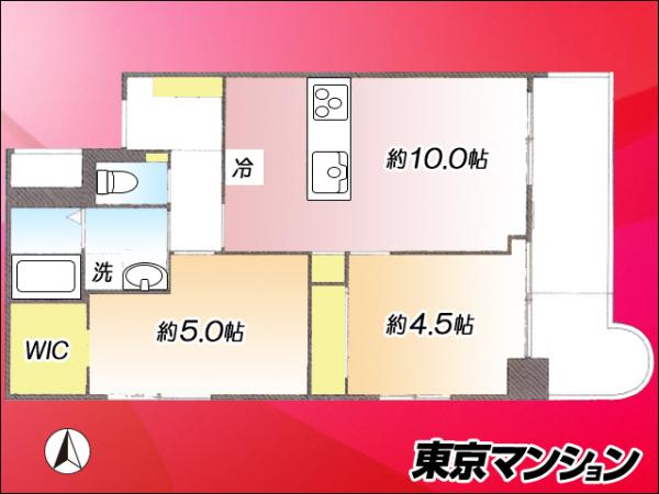 中古マンション 新宿区百人町２丁目 JR山手線新大久保駅 6,480万円