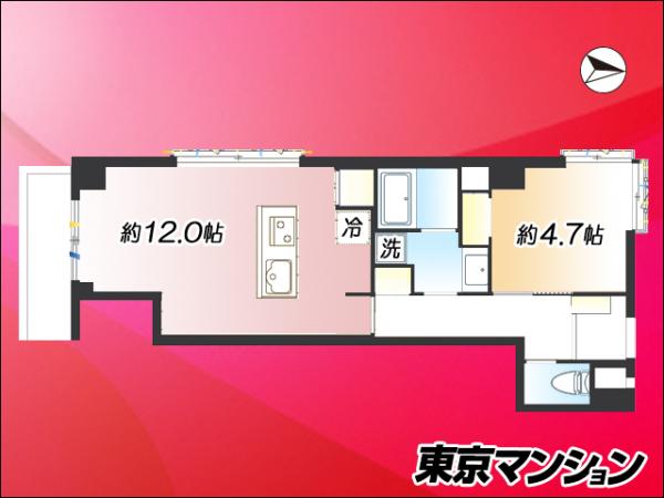 ライオンズマンション高円寺北 間取り図