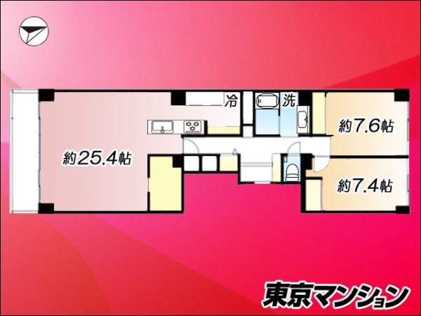中古マンション 世田谷区上野毛３丁目 東急大井町線上野毛駅 8,680万円
