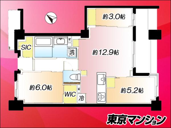 新築マンション 世田谷区給田３丁目944番1 京王線千歳烏山駅 9,990万円