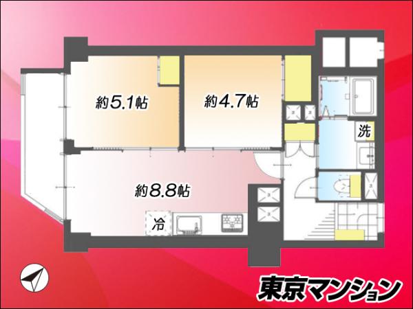 中古マンション 板橋区小豆沢３丁目 都営三田線志村坂上駅 3,290万円