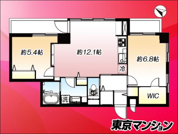 ライオンズマンション荻窪第２ 間取り図