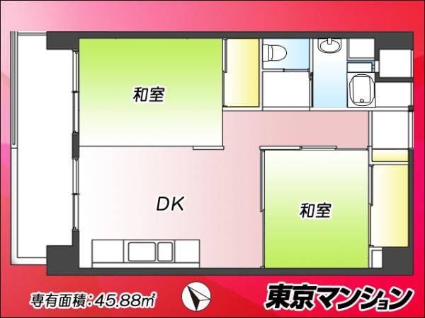 中古マンション 港区南青山６丁目 銀座線表参道駅 9,399万円